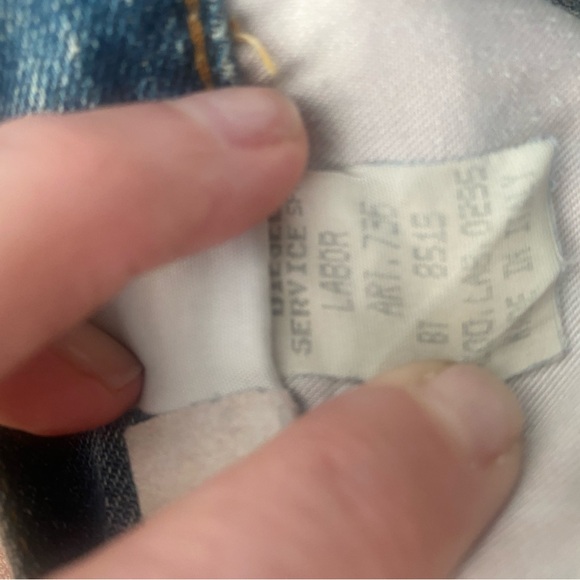 Diesel Men's Relaxed Blue Jeans made in Italy - Picture 8 of 8